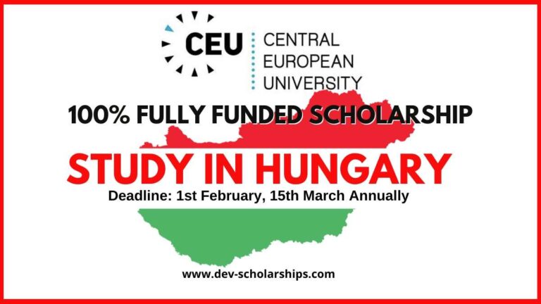 Free Central European University Scholarships in Hungary 2024 (Fully Funded) unisearch