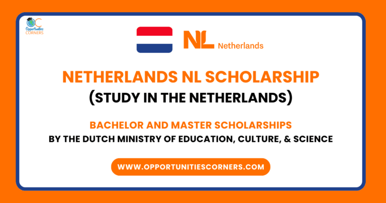 Netherlands NL Scholarship 2025/26 (Study in Netherlands) unisearch