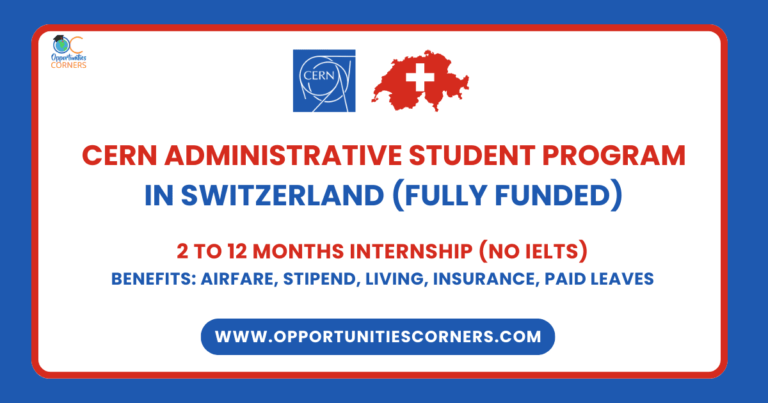 CERN Administrative Student Program 2025 in Switzerland (Fully Funded) unisearch