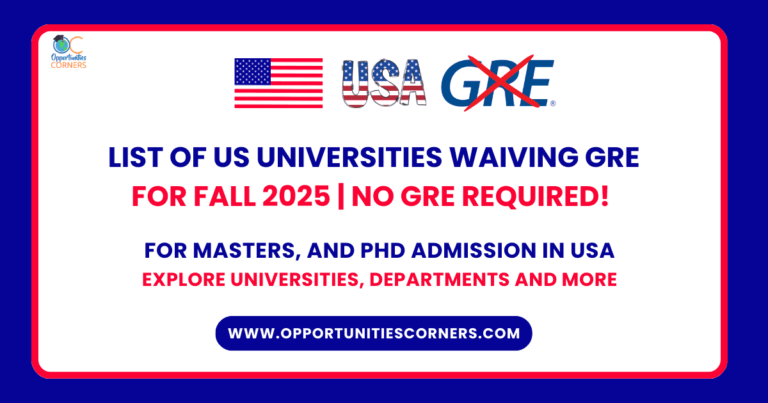 These US Universities Waiving GRE for Fall 2025 unisearch