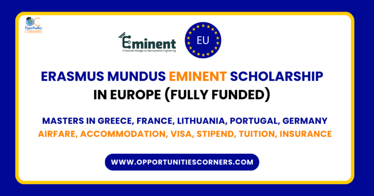 Erasmus Mundus EMINENT Scholarship 2025/27 (Fully Funded) unisearch