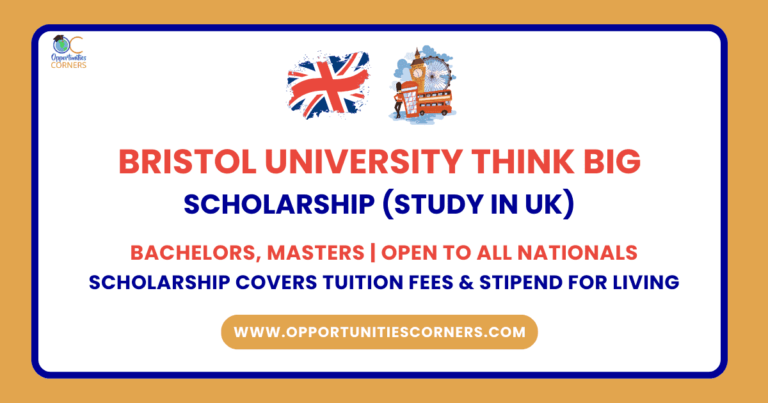 Bristol University Think Big Scholarship 2025 (Study in UK) unisearch