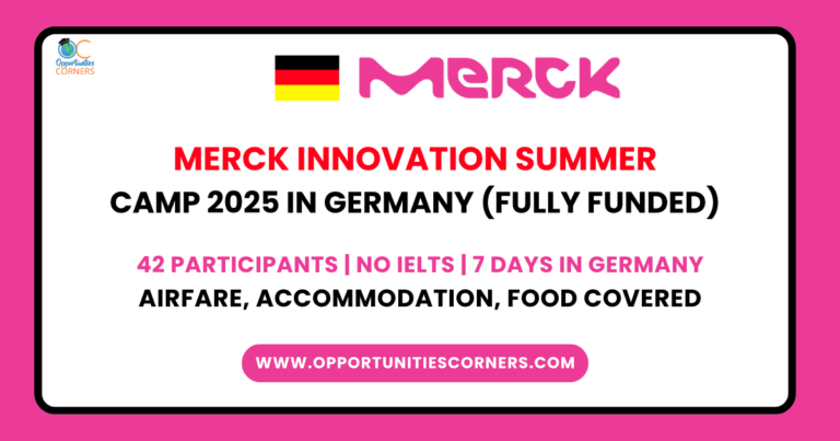 Merck Innovation Cup Summer Camp 2025 in Germany (Fully Funded) unisearch