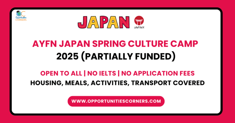 AYFN JAPAN Spring Culture Camp 2025 (Partially Funded) unisearch