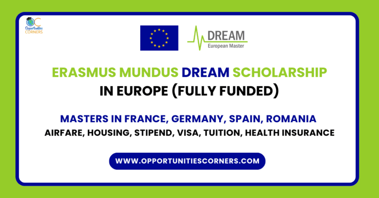 Erasmus Mundus DREAM Scholarship 2025/27 (Fully Funded) unisearch