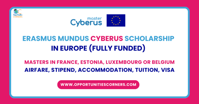 Erasmus Mundus CYBERUS Scholarship 2025/27 (Fully Funded) unisearch