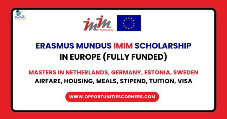 Erasmus Mundus IMIM Scholarship 2025/27 (Fully Funded) unisearch