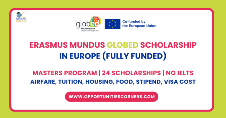 Erasmus Mundus GLOBED Scholarship 2025/27 (Fully Funded) unisearch