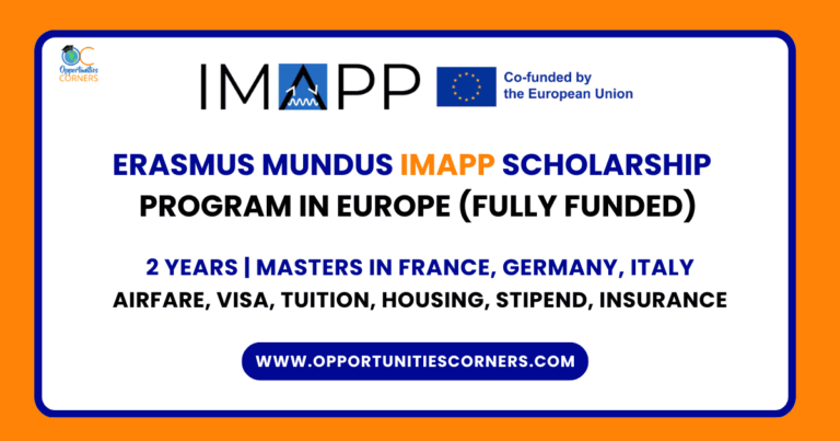 Erasmus Mundus IMAPP Scholarship 2025/26 (Fully Funded) unisearch