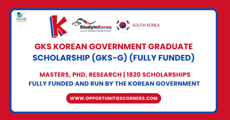 GKS Korean Government Graduate Scholarship 2025 (Fully Funded) unisearch