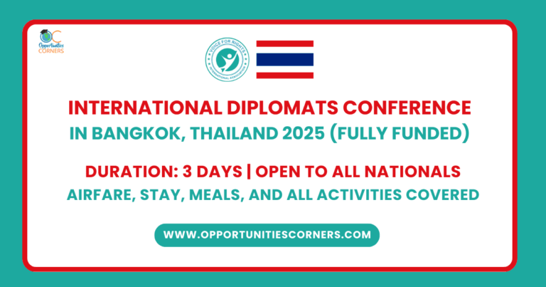 International Diplomats Conference in Thailand 2025 (Fully Funded) unisearch