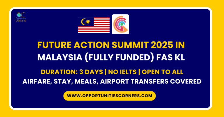 Future Action Summit 2025 in Malaysia (Fully Funded) FAS KL unisearch