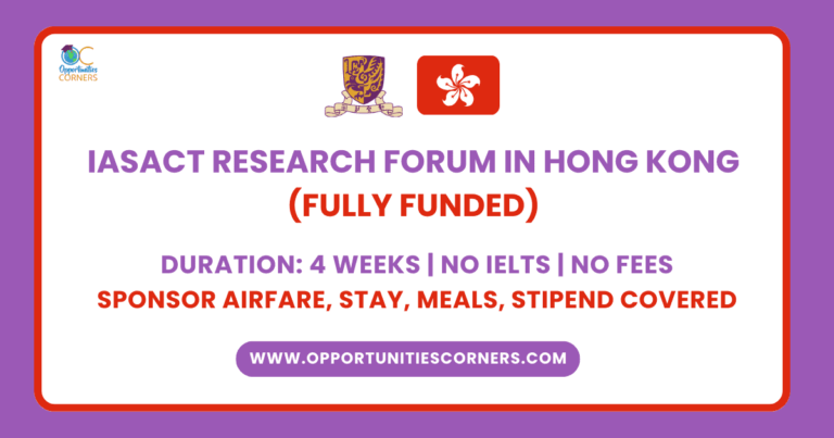 IASACT Research Forum 2025 in Hong Kong (Fully Funded) unisearch