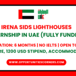 IRENA SIDS Lighthouses Internship 2025 in UAE (Fully Funded) unisearch