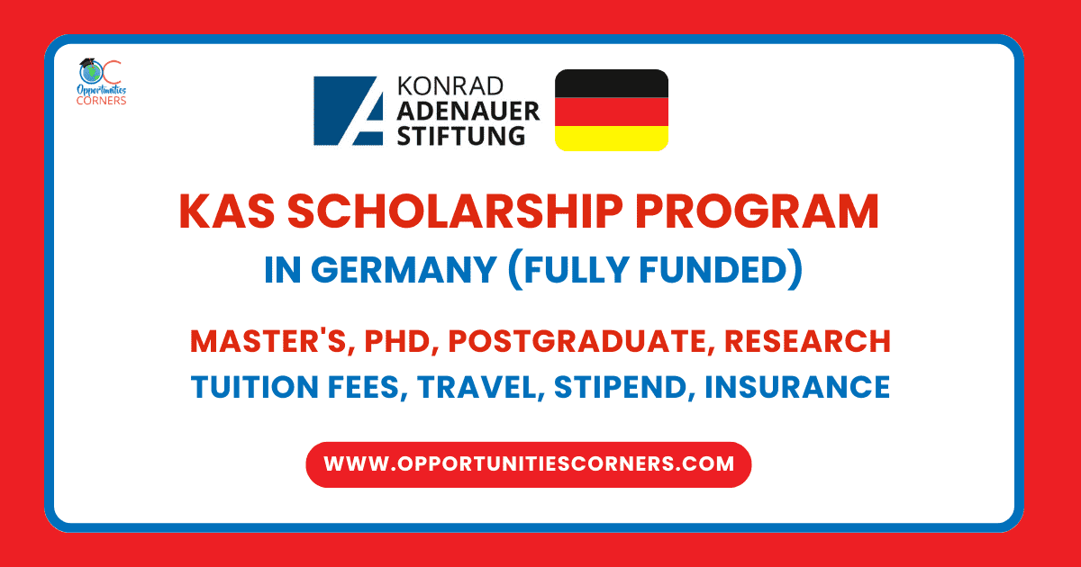 KAS Scholarship in Germany 2025 (Fully Funded) unisearch