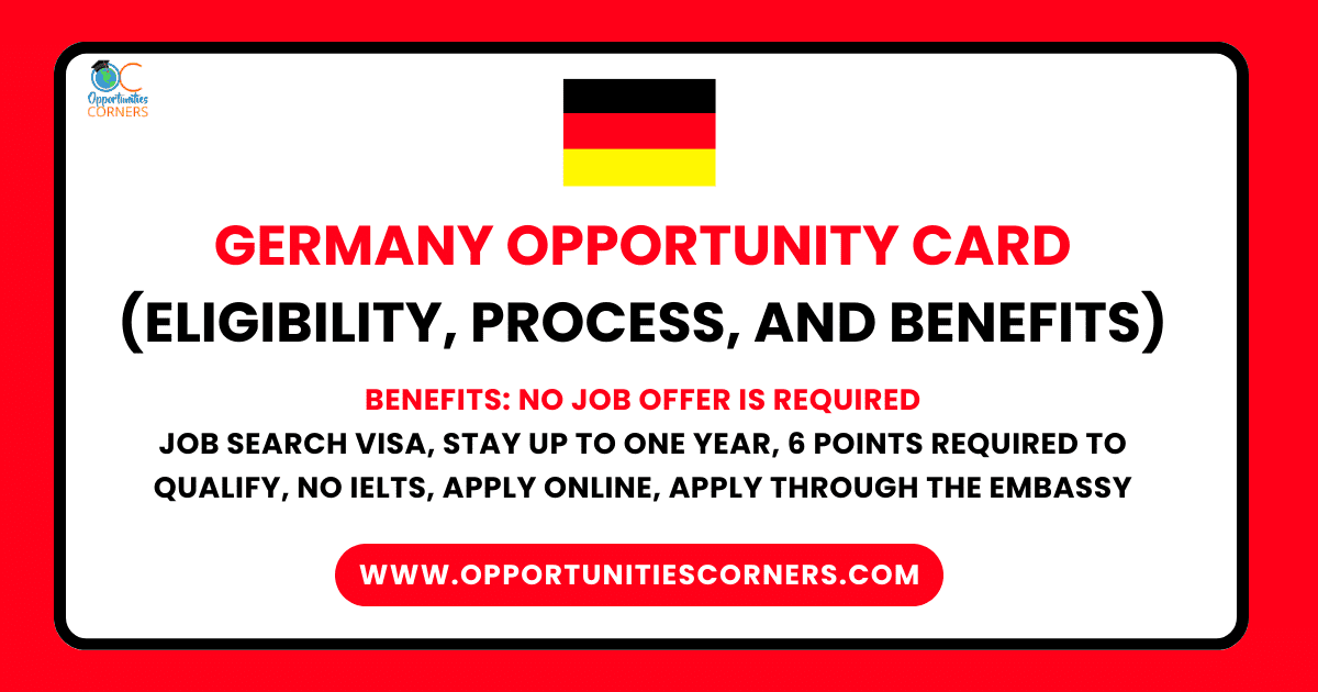 Germany Opportunity Card (Latest Changes in 2025) unisearch